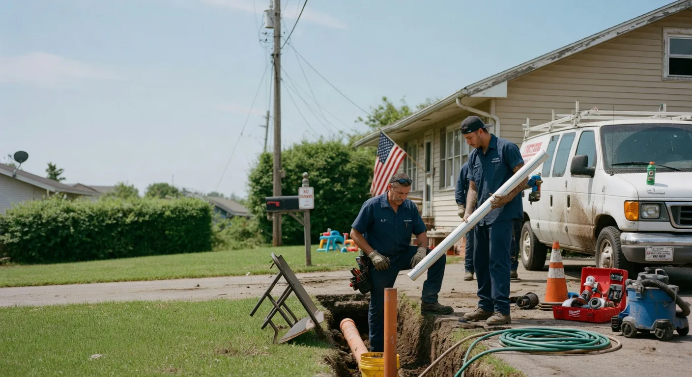 Drain Cleaning in Valley Park, MS near me